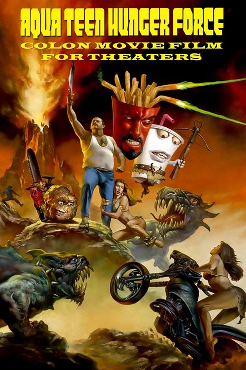 Постер Aqua Teen Hunger Force Colon Movie Film for Theaters